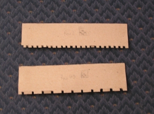 Combs for Row 1/3 and 2